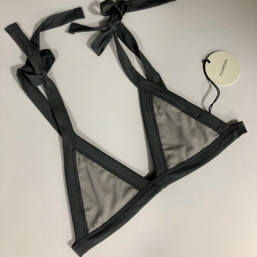 TULAROSA M Swim Top in Grey
